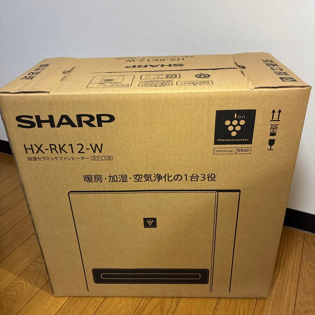 SHARP HX-RK12-W 加湿セラミックファンヒーター