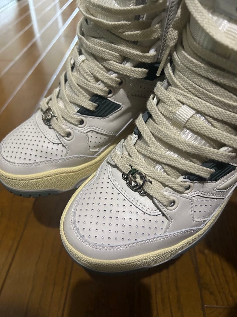 【GUCCI】美品ハイカットスニーカー【4/13まで即出荷可】