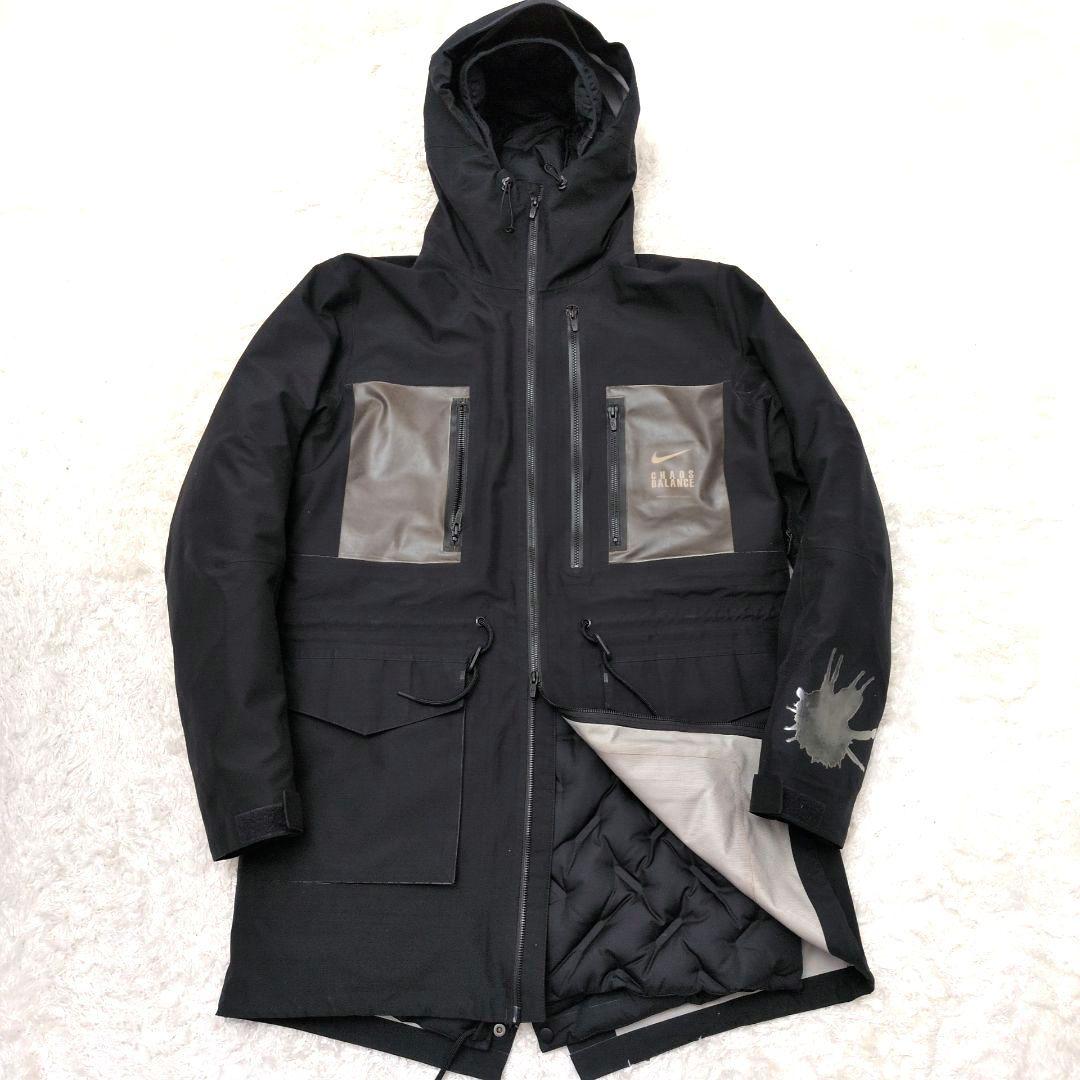 【美品】ナイキ　アンダーカバー　レイヤーフィッシュテイルパーカー　コラボ　コート