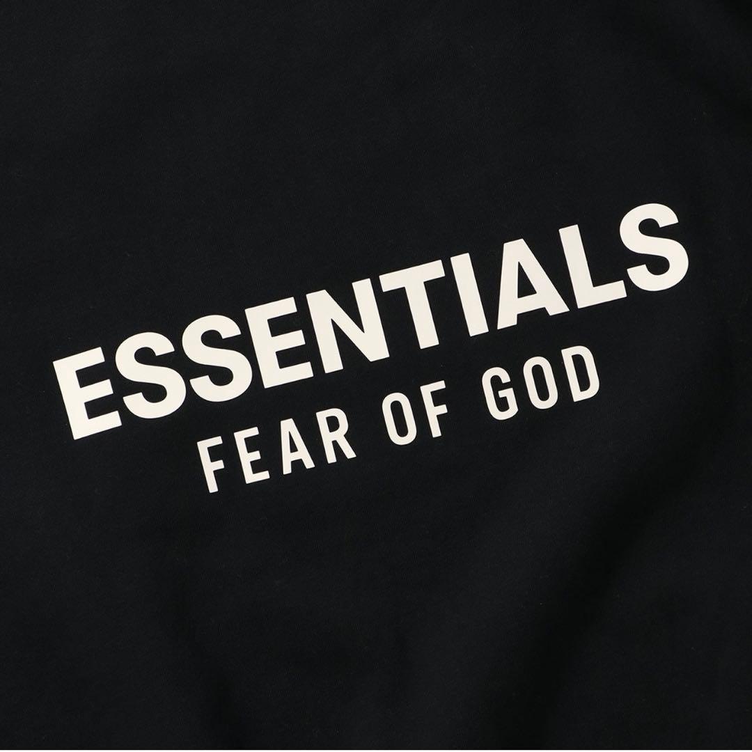 ESSENTIALS FEAR OF GOD ブラック トレーナー