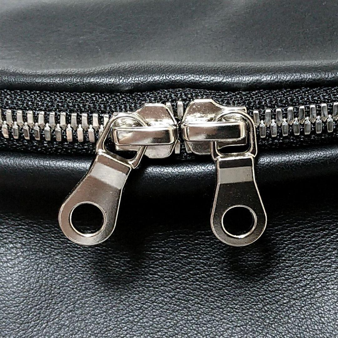 カワニシカバン　cobii（コビー） 撥水レザー ボディバッグ　ブラック