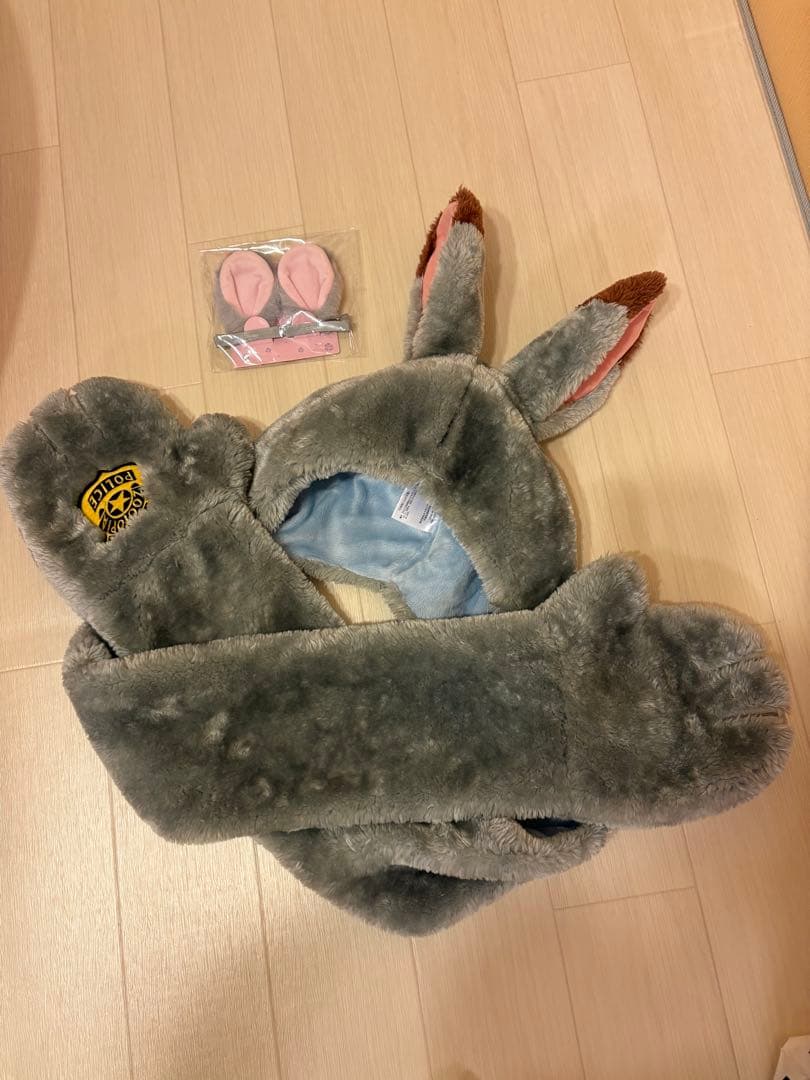 ディズニーリゾート・ズートピアかわいいキャップマフラー！！