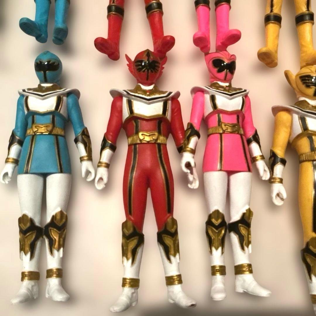 魔法戦隊マジレンジャー　ソフビ　13体セット