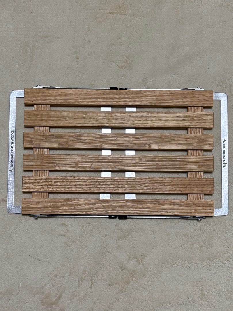 moose room works × asimocraftsテーブル