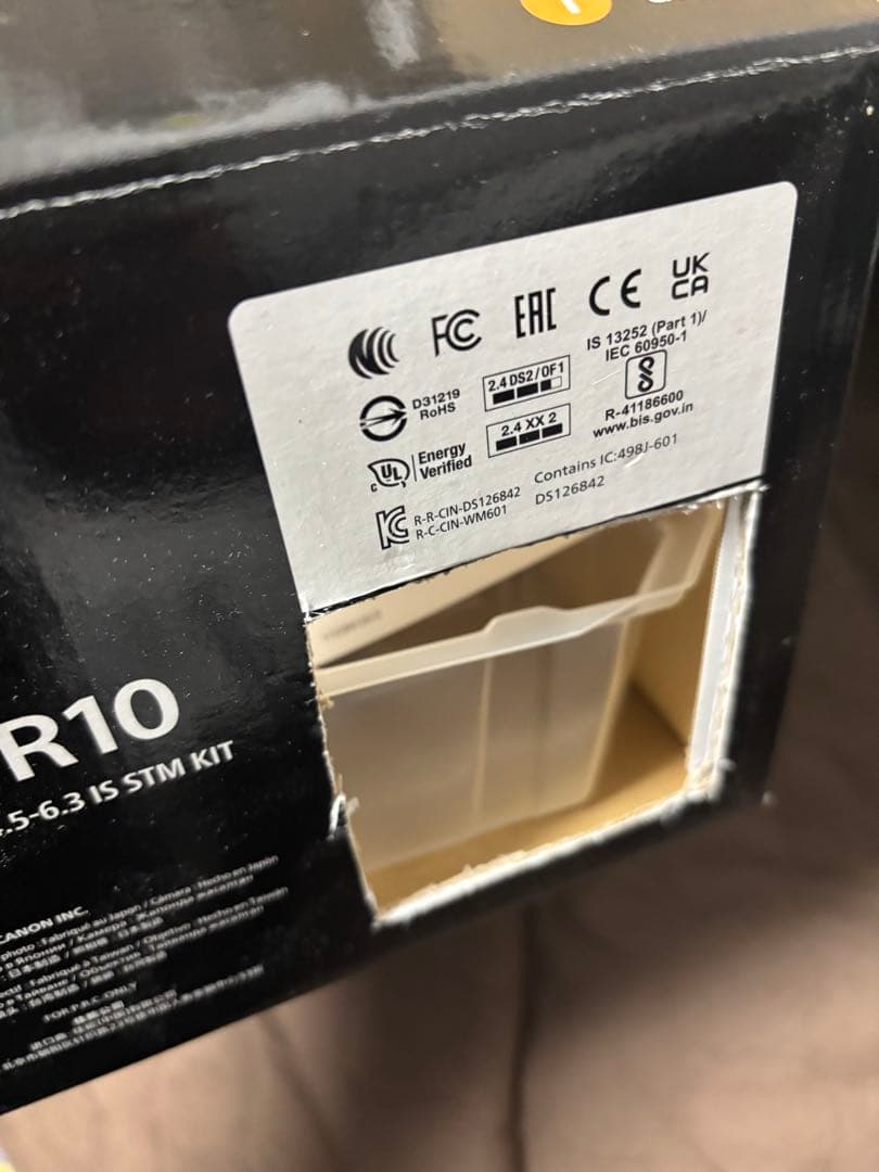 Canon EOS R10 18-45mmレンズ　NDフィルタ予備バッテリー付き