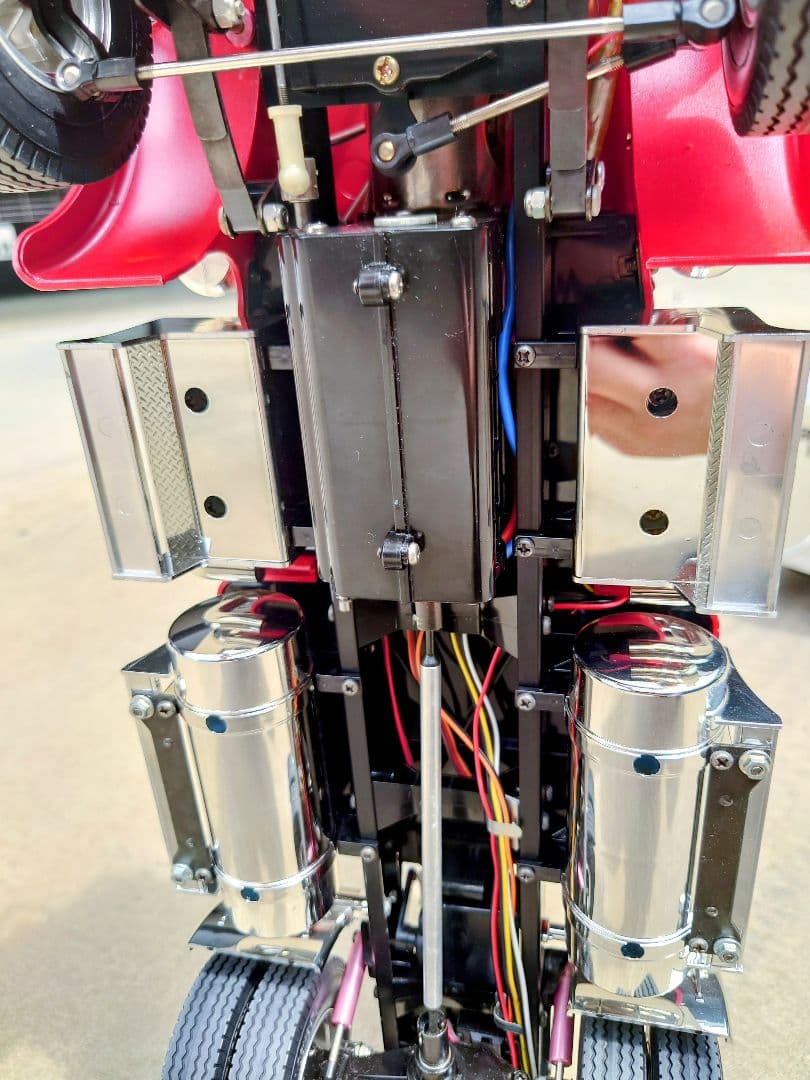 タミヤ キングハウラー ３速ギア ４chプロポ フルセット 完成済