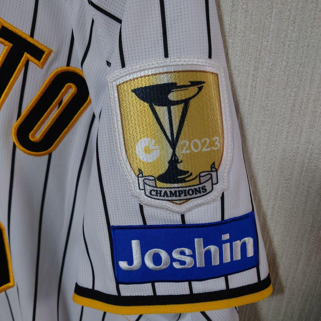 阪神タイガース 近本 2024 ユニフォーム チャンピオン エンブレム Ｌサイズ