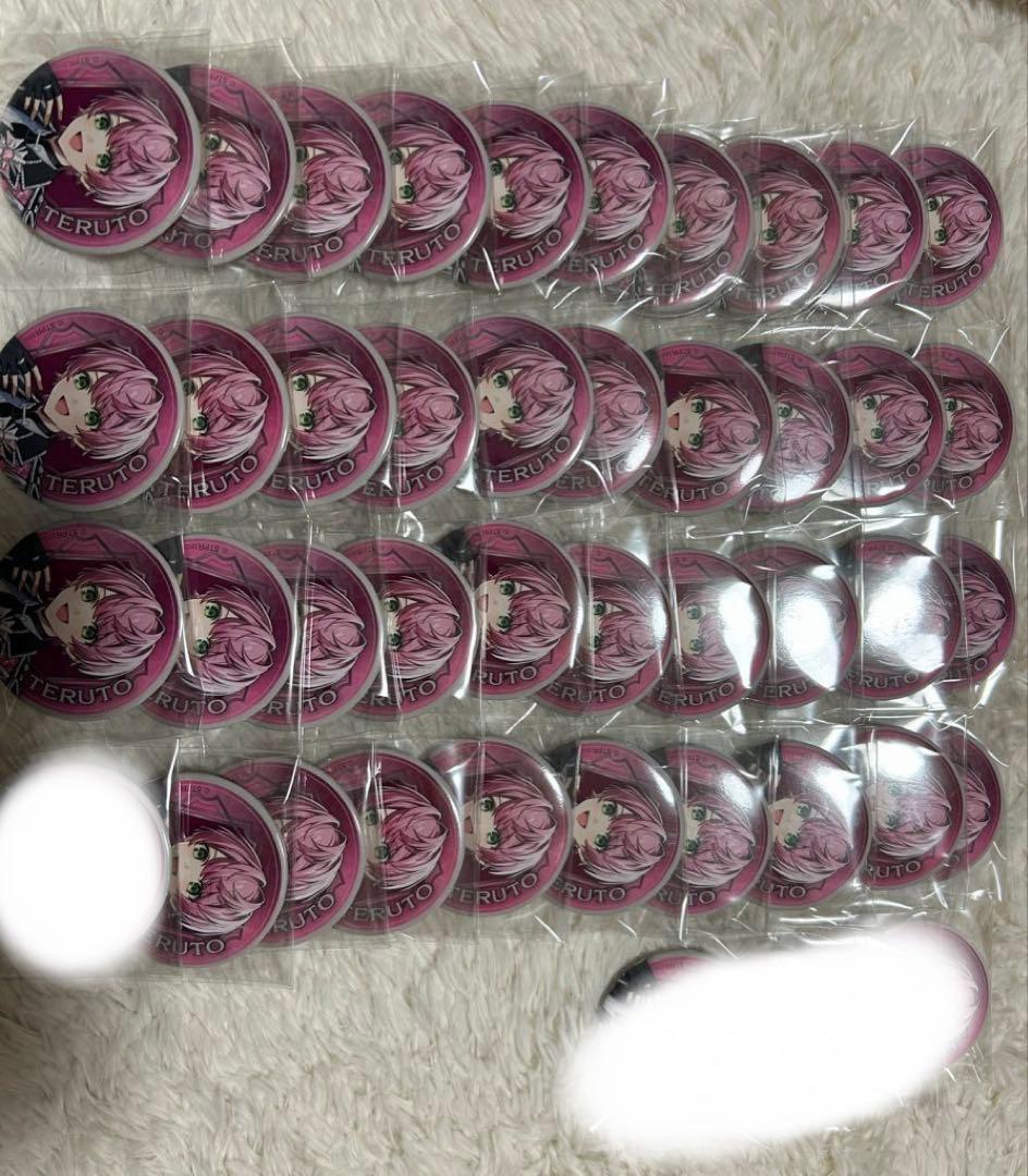 KnightX てるとくん 缶バッジ 40個