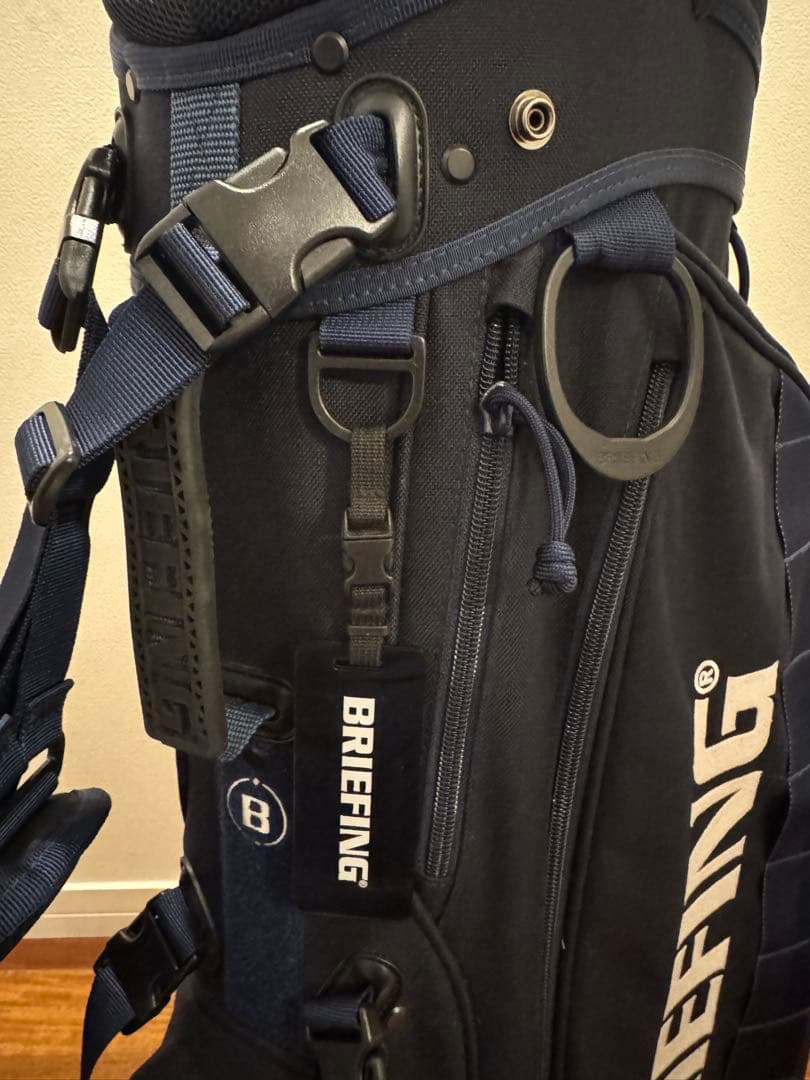 ブリーフィング 1000D CR-4 #3 スタンド キャディバッグ ネイビー