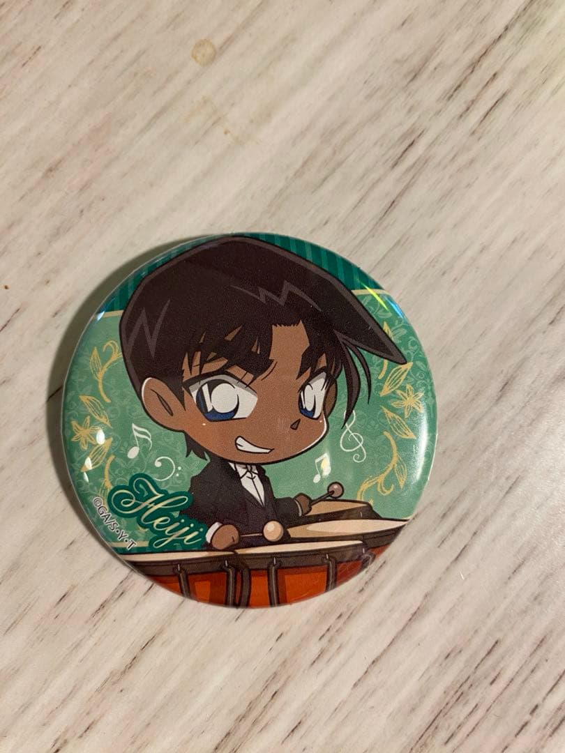 名探偵コナン　2021年　コンサート　服部平次　缶バッジ
