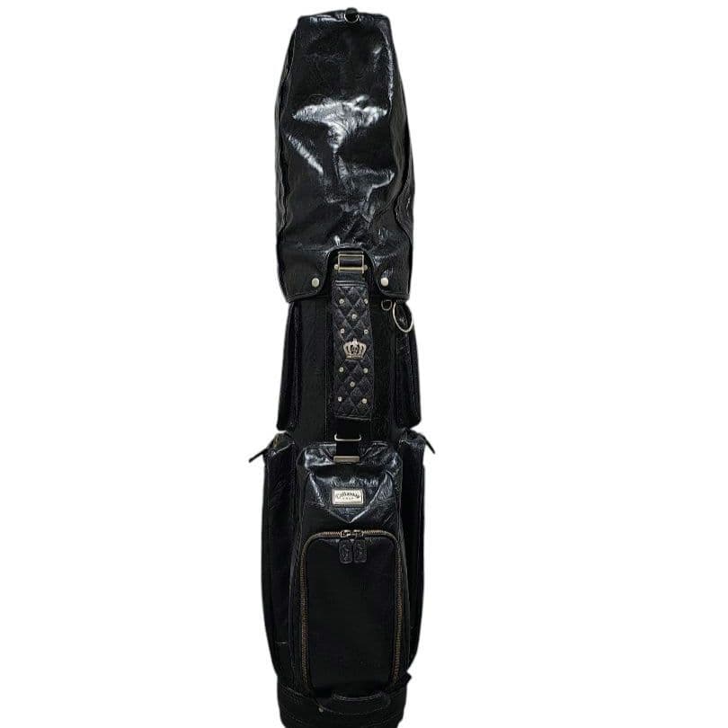 Callaway キャロウェイ ゴルフ キャディバッグ ブラック PUレザー