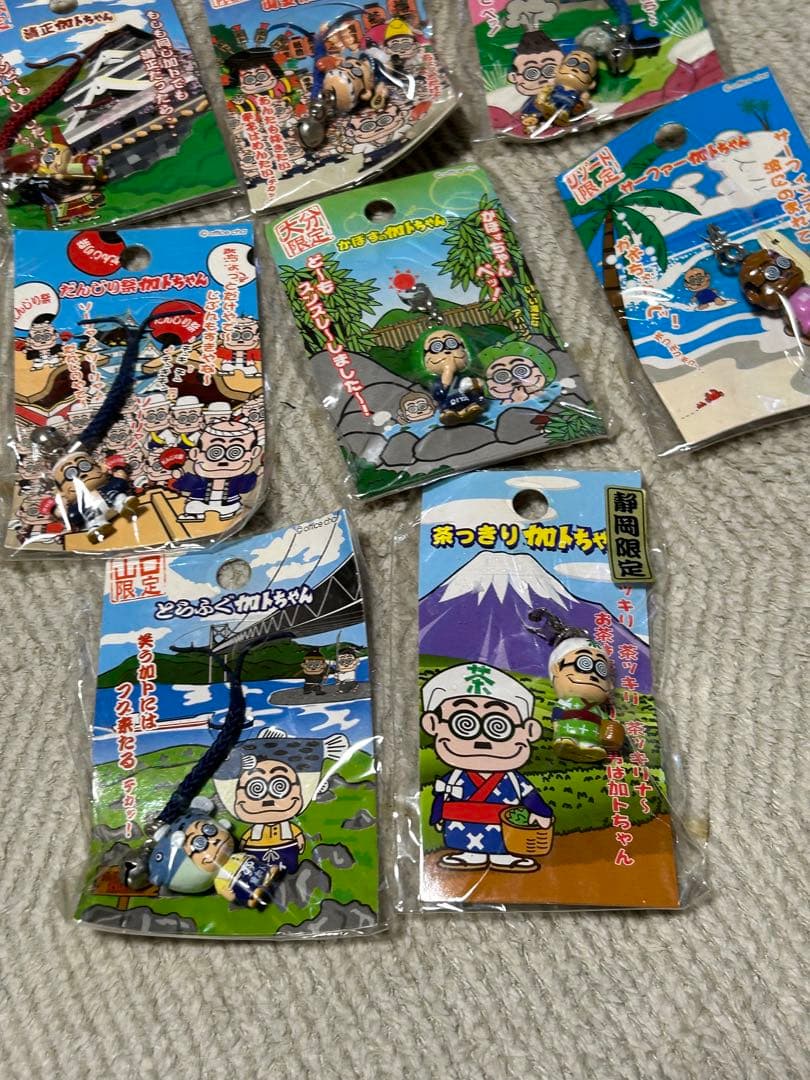 ご当地カトちゃんストラップ＆キーホルダー　まとめ