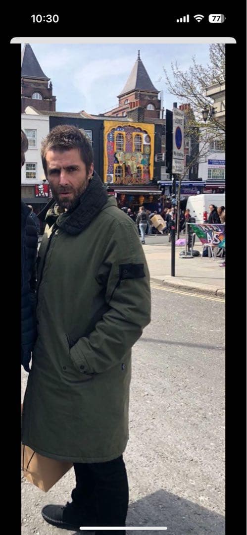 ストーンアイランド シャドウプロジェクト リアムギャラガー着用 モッズコート