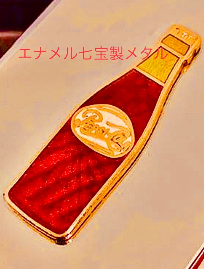 ☆ペプシコーラ☆ビンテージ1986年製造☆貴重なボトルエナメル七宝