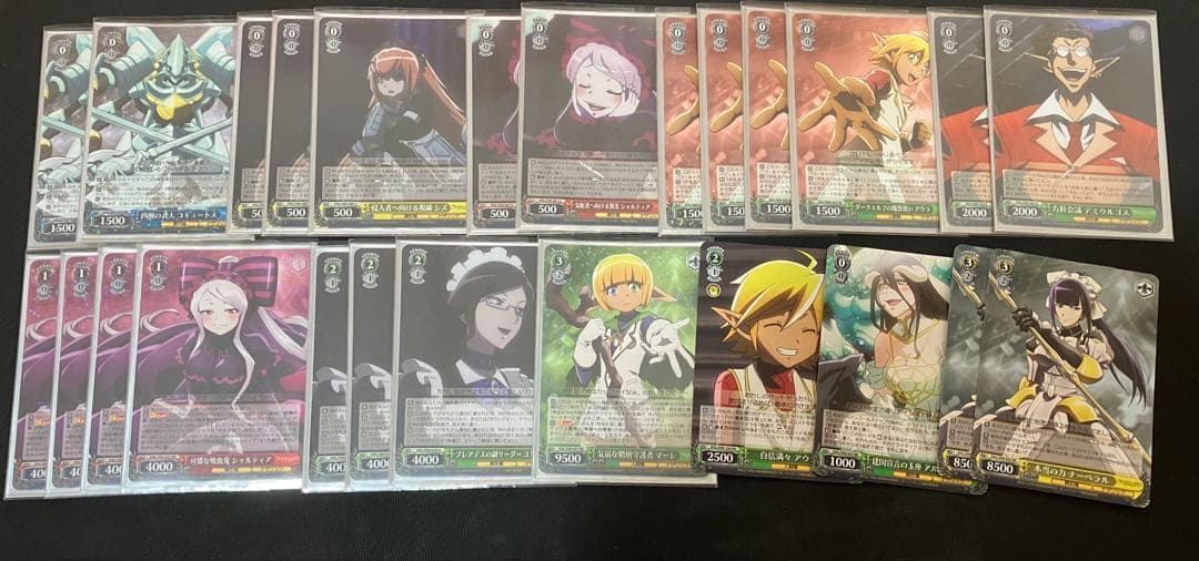 ヴァイスシュヴァルツ オーバーロード デッキパーツ まとめ