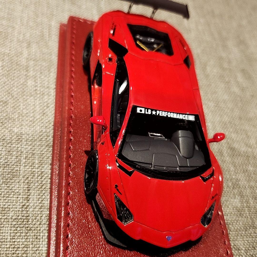 美品 LB☆WORKS LB-01L ランボルギーニ アヴェンタドール 1/43