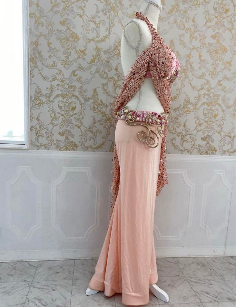 POLINA ベリーダンスセットアップ ピンク