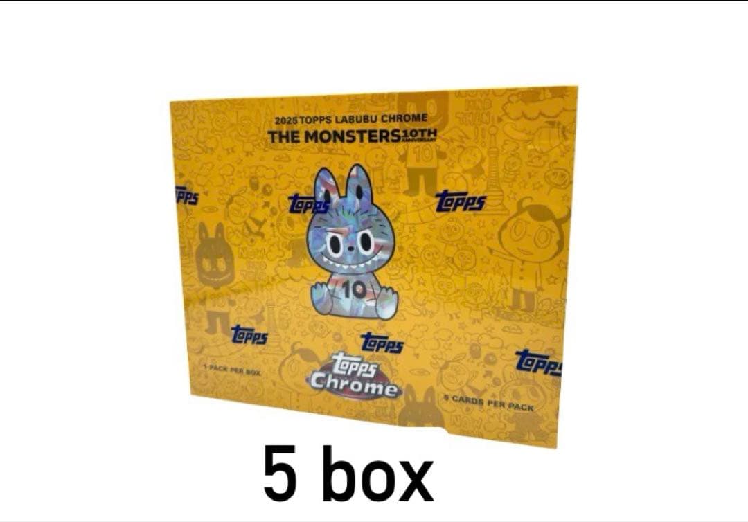 その他 Topps Laubuu Chrome The Monsters 10th