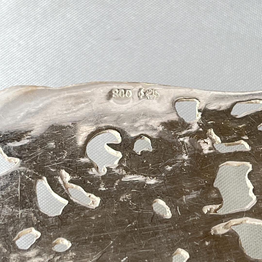 【ドイツ】 天使と薔薇のケーキサーバー【純銀】