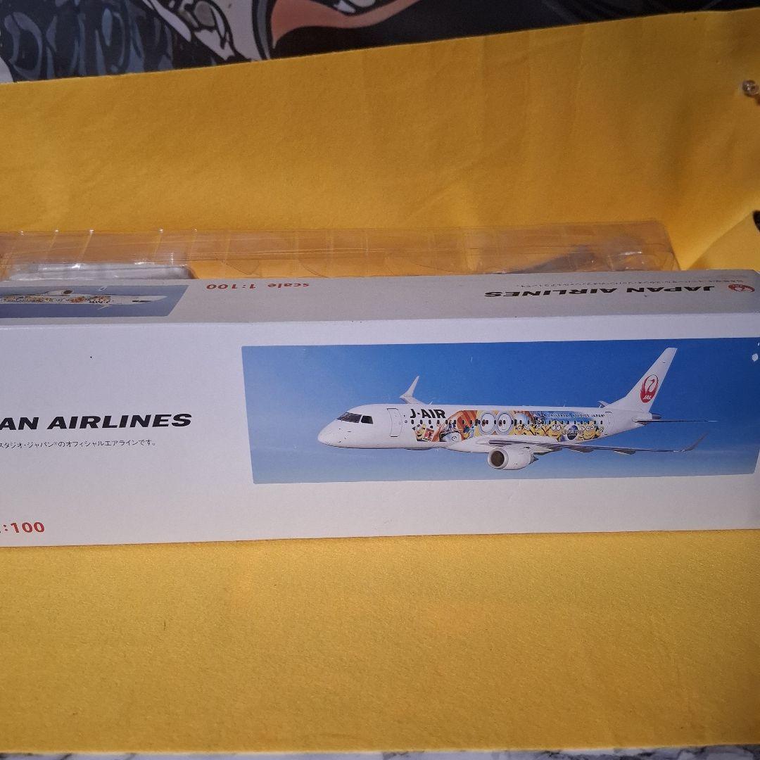 JAPAN AIRLINES EMBRAER 190 ミニチュア1:100