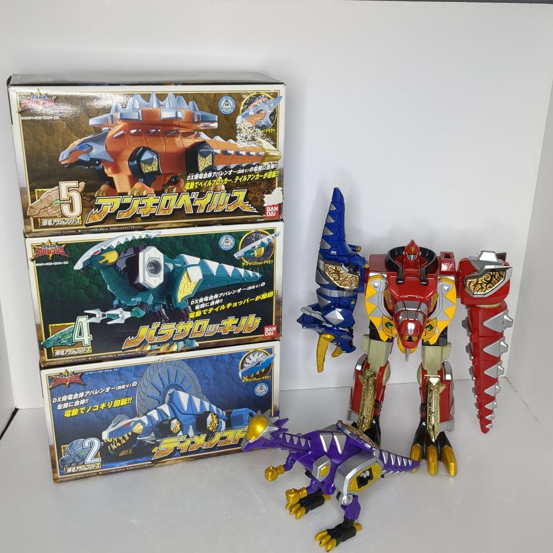 爆竜戦隊アバレンジャー DX爆竜合体アバレンオー 現状品 まとめ