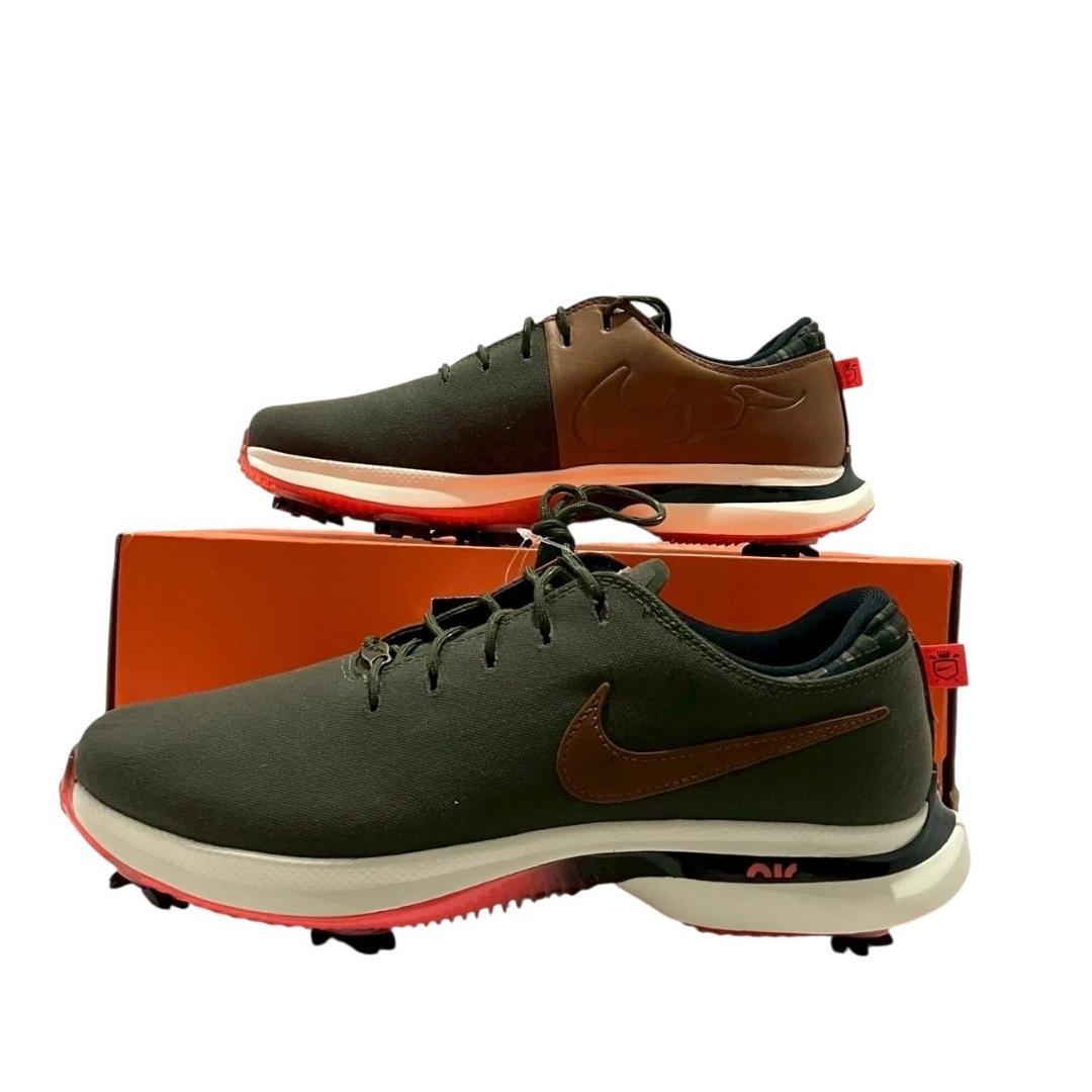 【172】 ナイキ ゴルフシューズ FQ8307-300 カーキ　27.0㎝