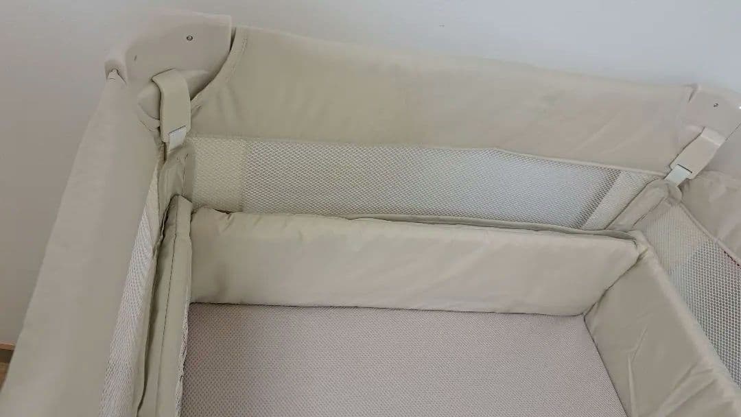 Aprica ベビーベッド　ココネルエアー　ミルクホワイト