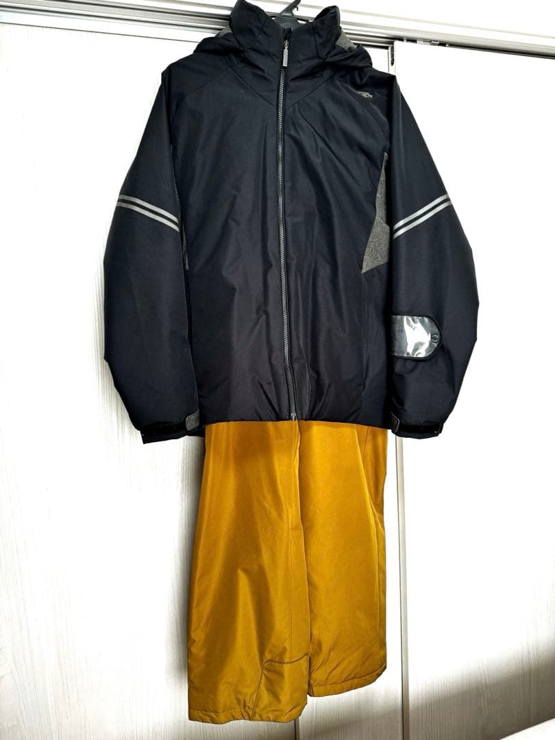 デサント スキーウェア 上下セット メンズ【O】サイズ HEAT NAVI