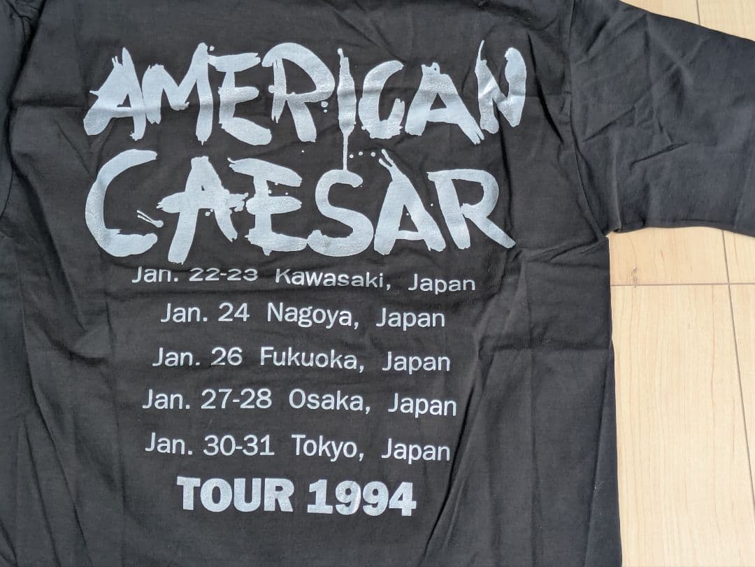 イギー・ポップ　AMERICAN　CAESAR　1994ジャパンツアーサイン入り