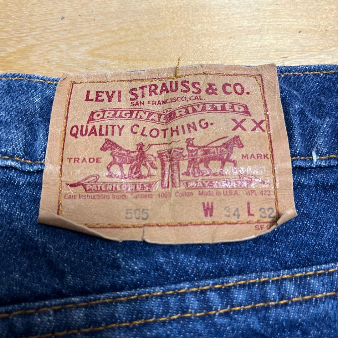 90s Levi's リーバイス505 W34 USA製 ストレート
