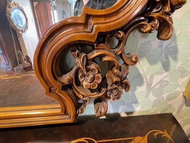 バロック様式 木製サイドボード