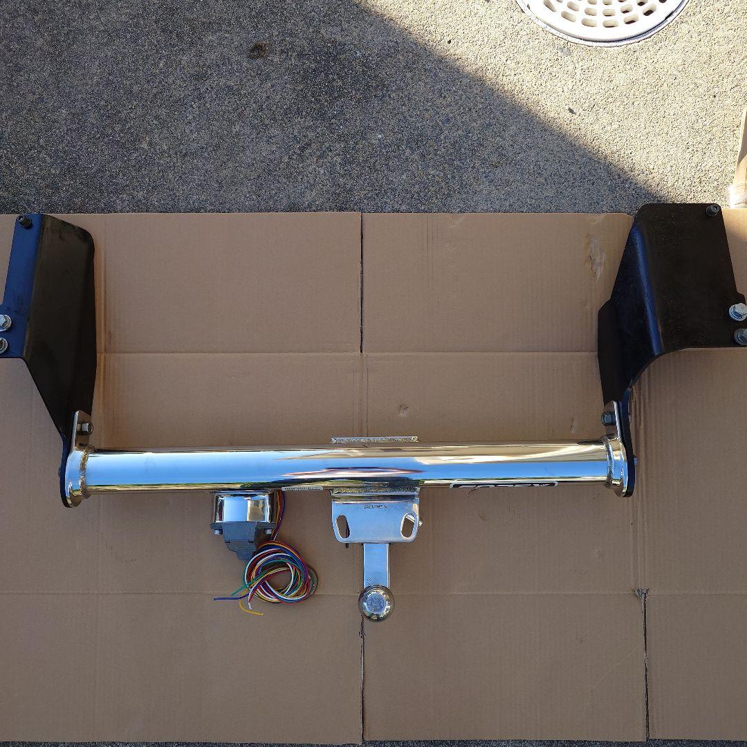 150　プラド　SOREX トレーラー用ヒッチ ステンレス　ヒッチメンバー