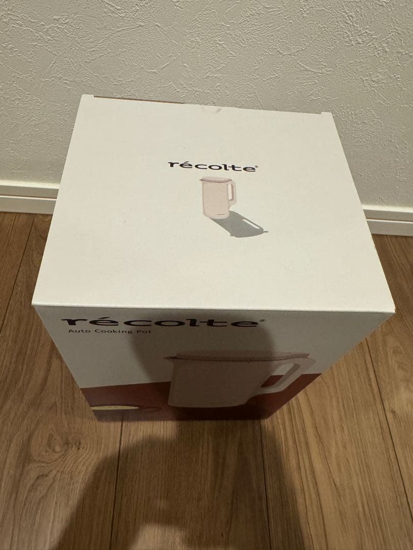【新品未使用】レコルト　自動調理ポット　RSY-2　ホワイト