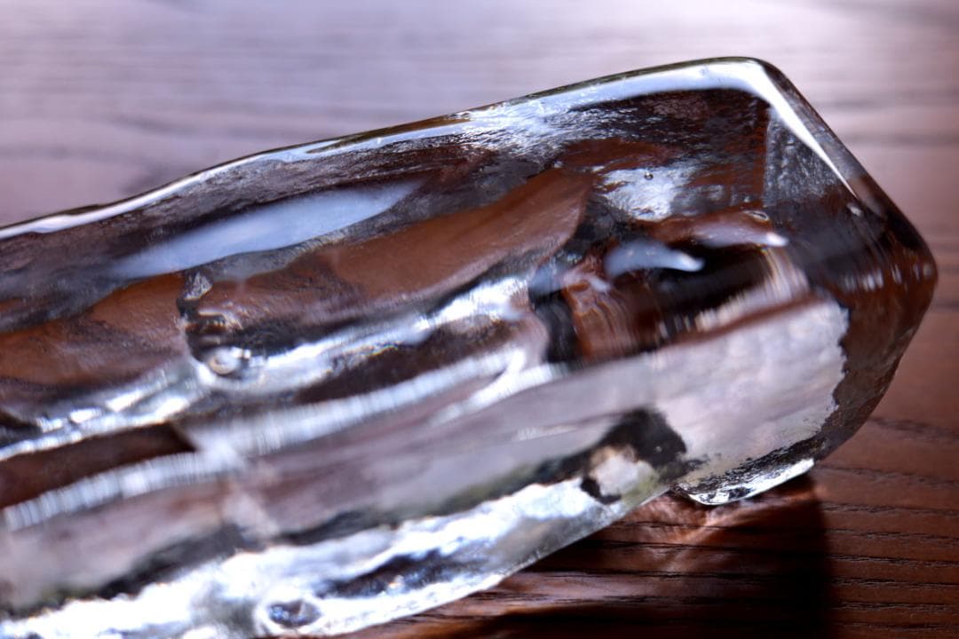 Erik Hoglund エリックホグラン ガラスオブジェ 熊 76332