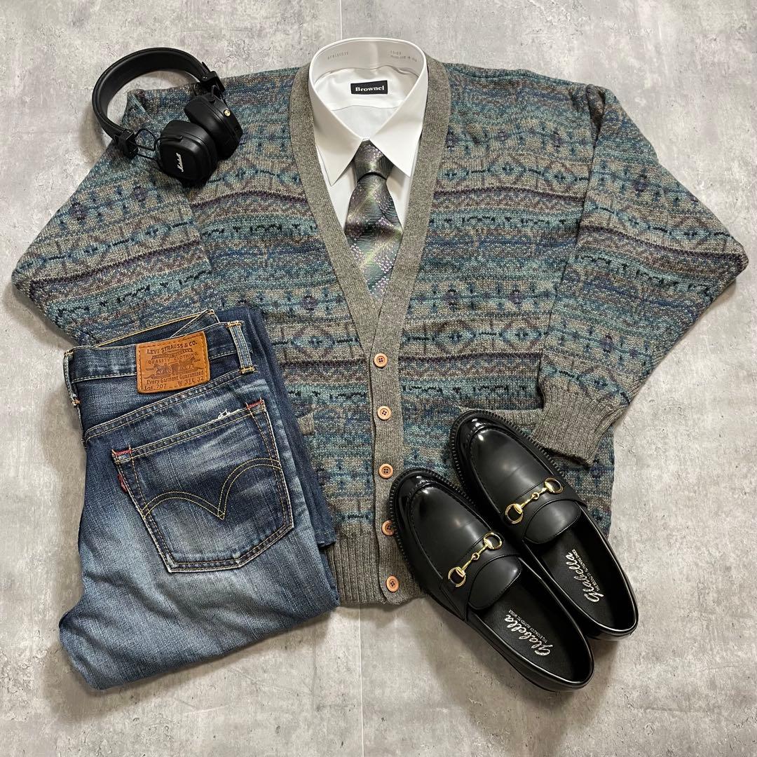 【ブルズ】c-boy style カーディガン リーバイス ブーツカット デニム