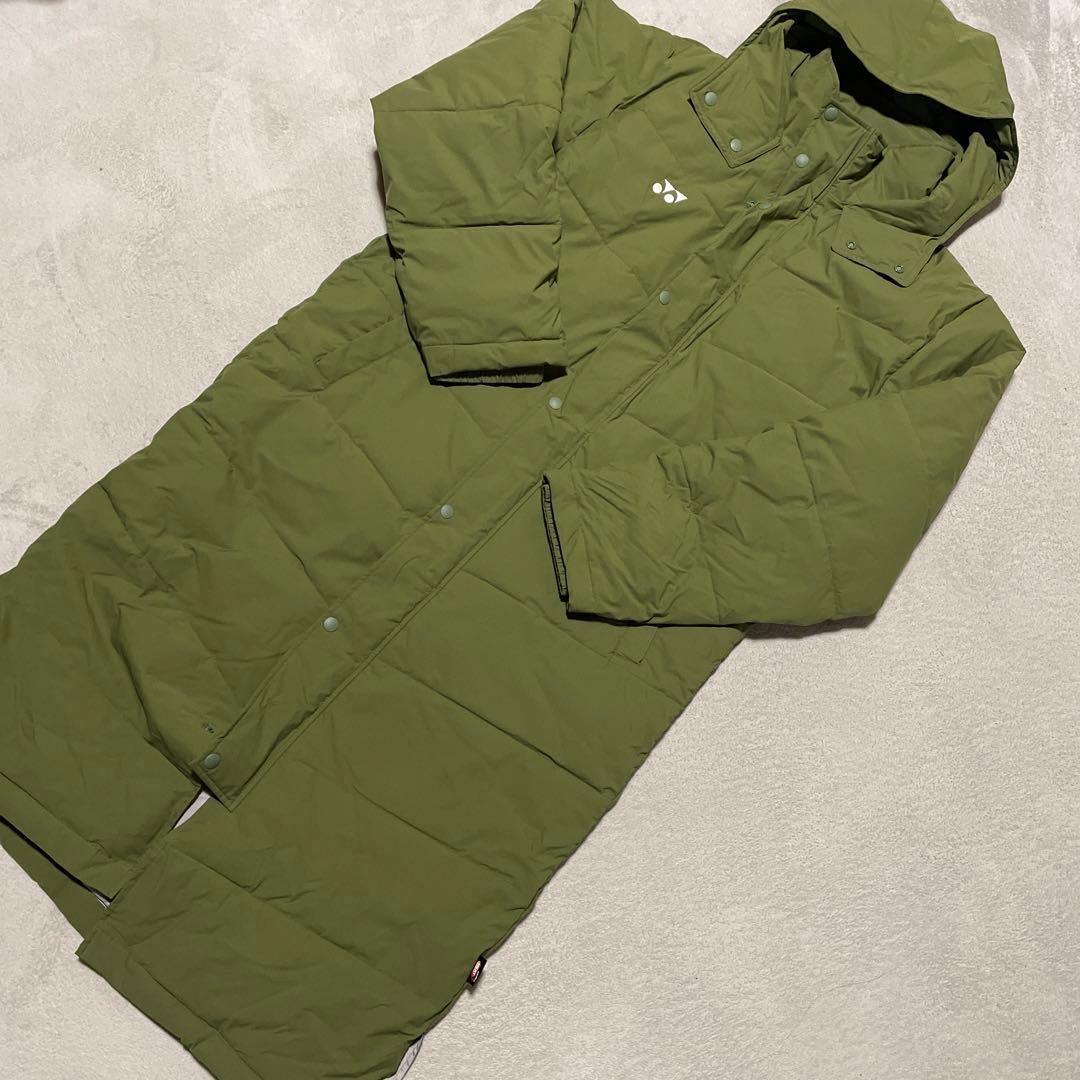 YONEX ベンチコートカーキー　XO ほぼ未使用