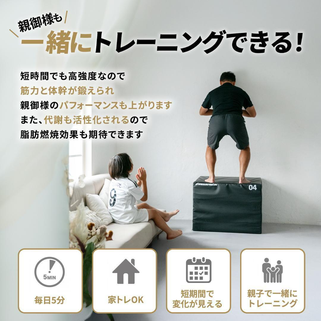 元Jリーガー監修！ FASTREK プライオボックス ジャンプボックス 3段