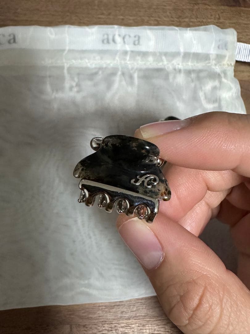 専用‼️ACCA アッカ　バービークリップ　ミニ クリップ　2個セット　グレー