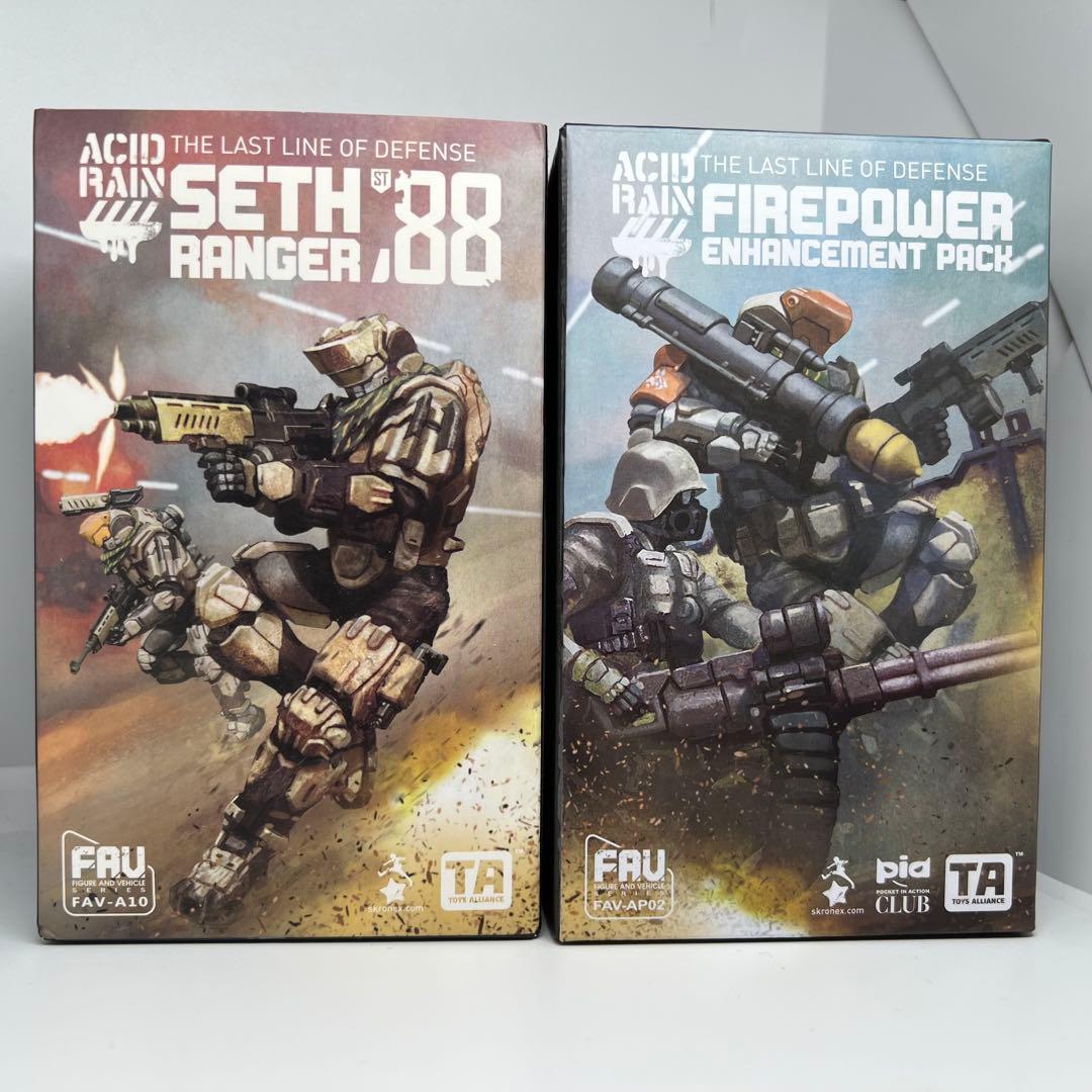 アシッドレイン ACID RAIN セスレンジャー　+ 火力強化パックセット