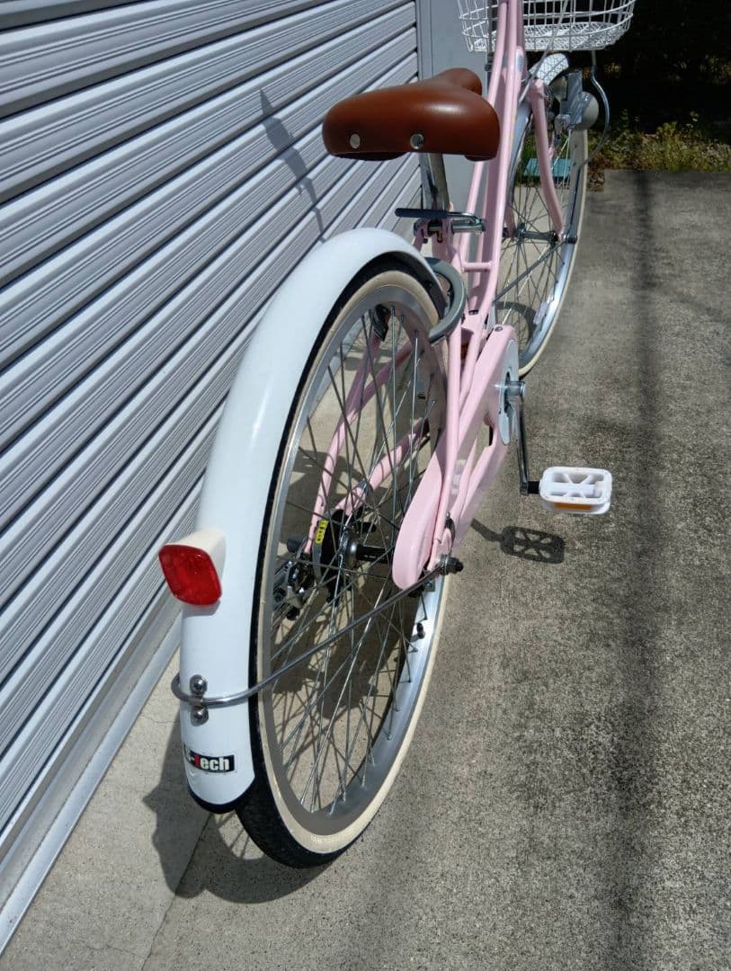 自転車　パステル　ピンク　くすみピンク22インチ　女の子　→引取り限定(岐阜県)