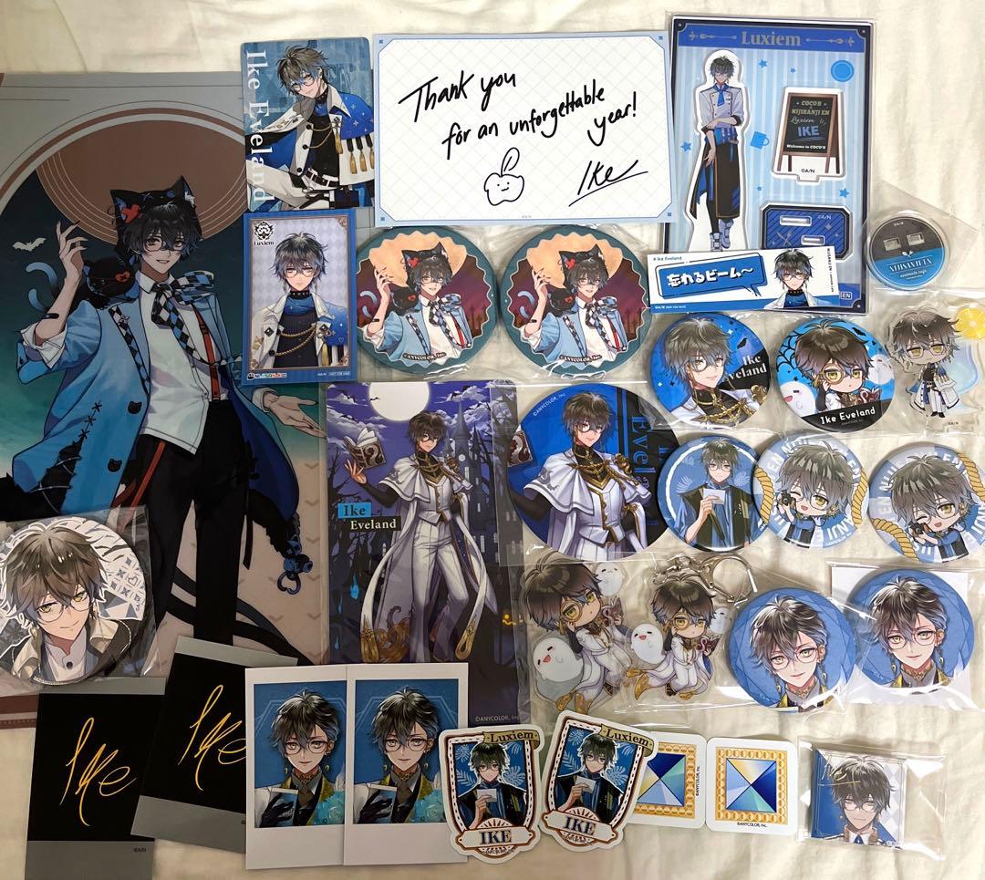 アイク Ike 31点グッズまとめ売りハロウィン アクスタ缶バッジLuxiem