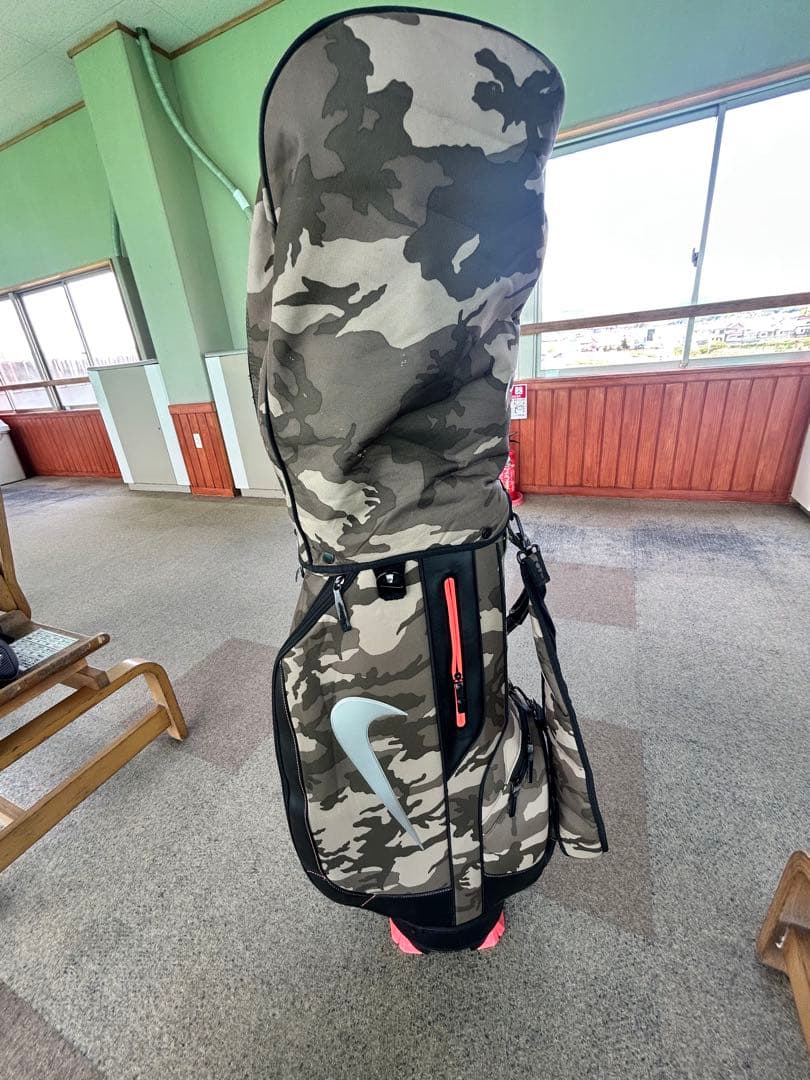 NIKE 迷彩柄　キャディバッグ　ゴルフ