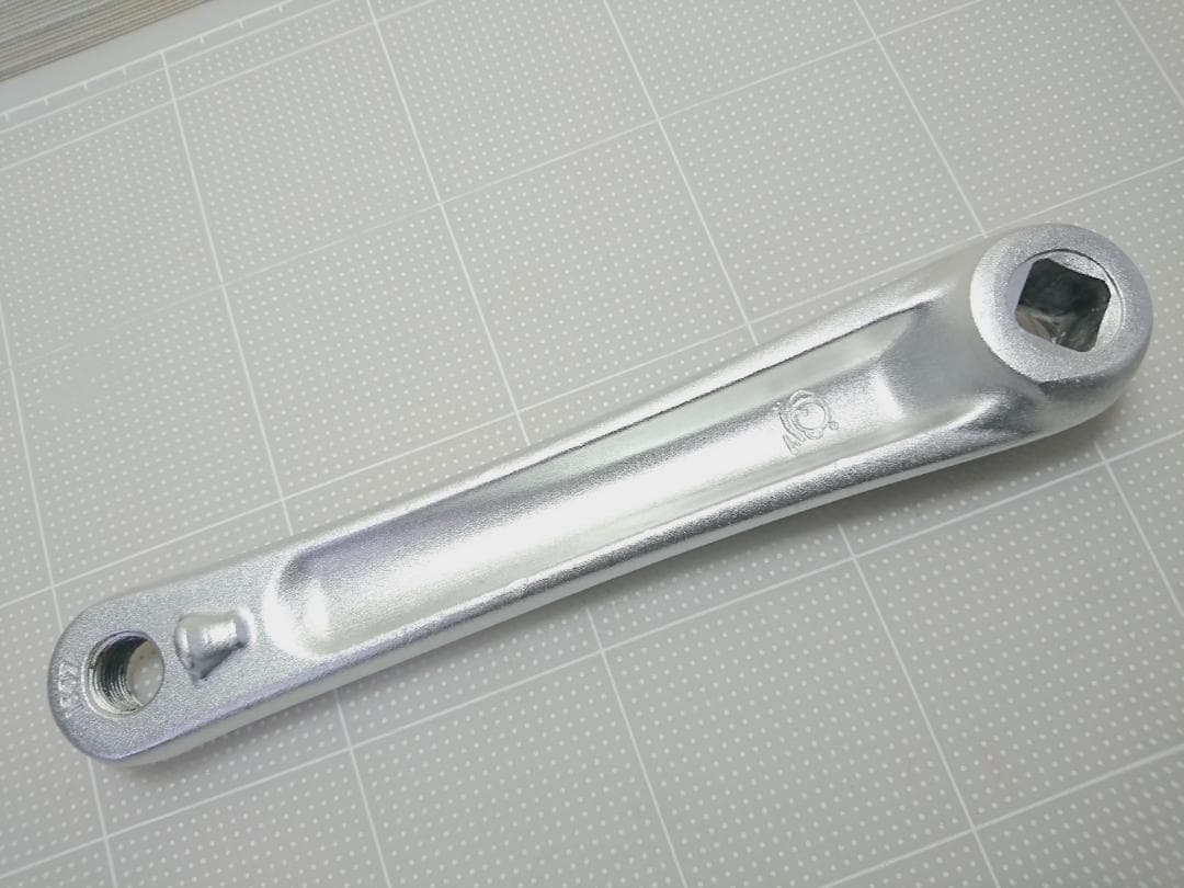 【美品】Brompton 純正 左右 クランクセット シルバー ブロンプトン