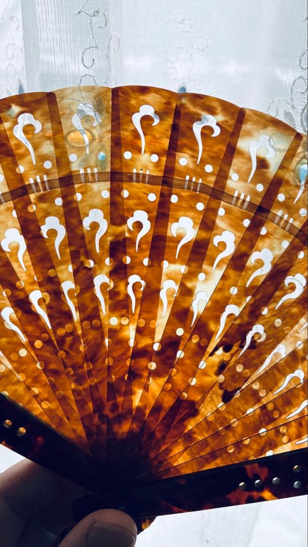 値下げ　坂本べっ甲店　長崎べっ甲　扇子