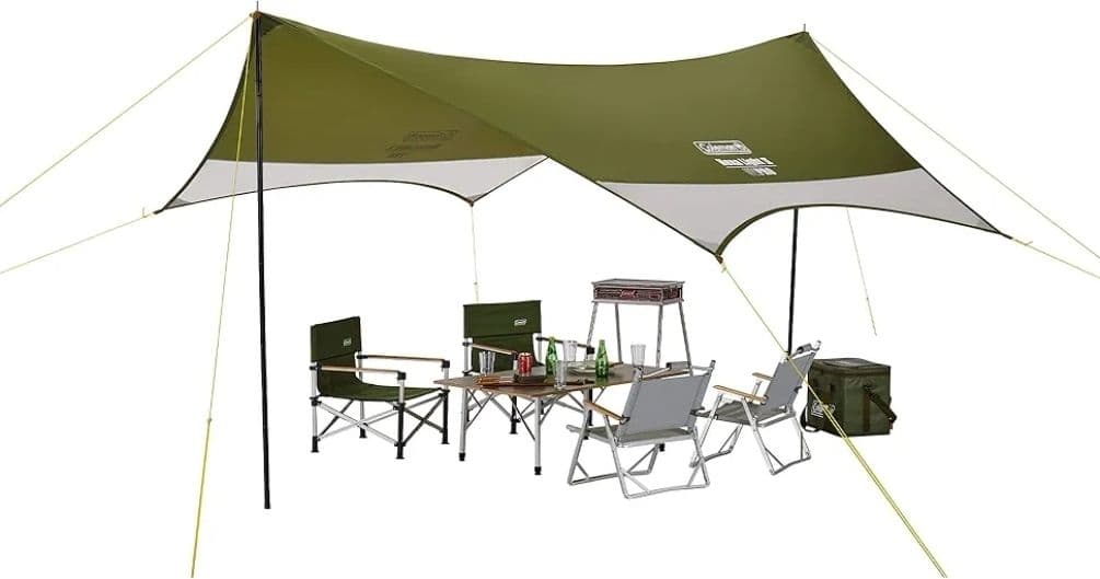 Coleman Hexa Light II タープ