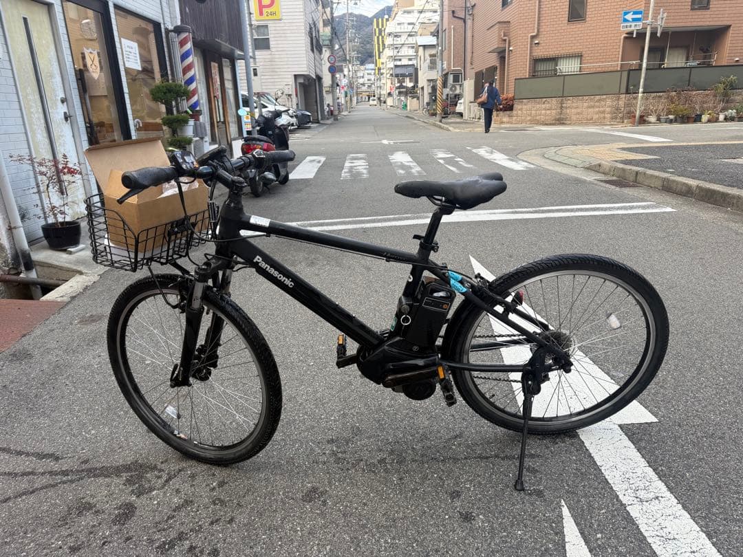 Panasonic 電動アシスト自転車｜新品バッテリー15.6Ah｜最大80km