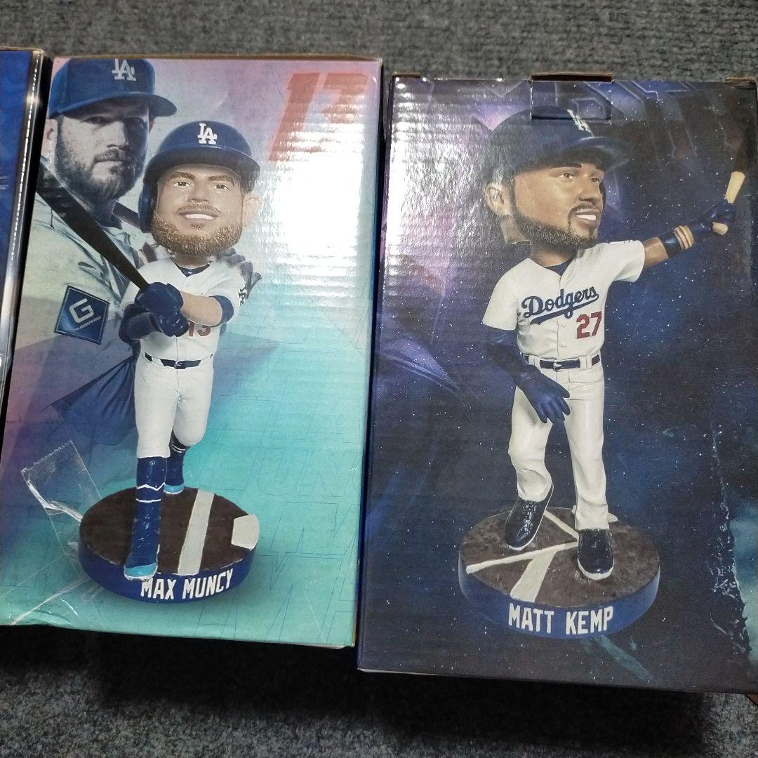 新品未使用品 ドジャース ボブルヘッド人形3体まとめ売り 球場配布品