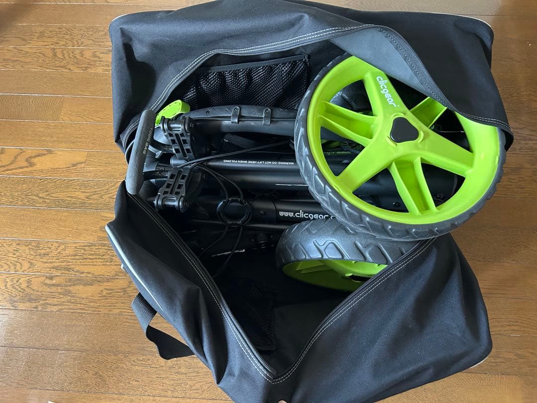 ゴルフクリックギアカート持ち運びバッグ付き