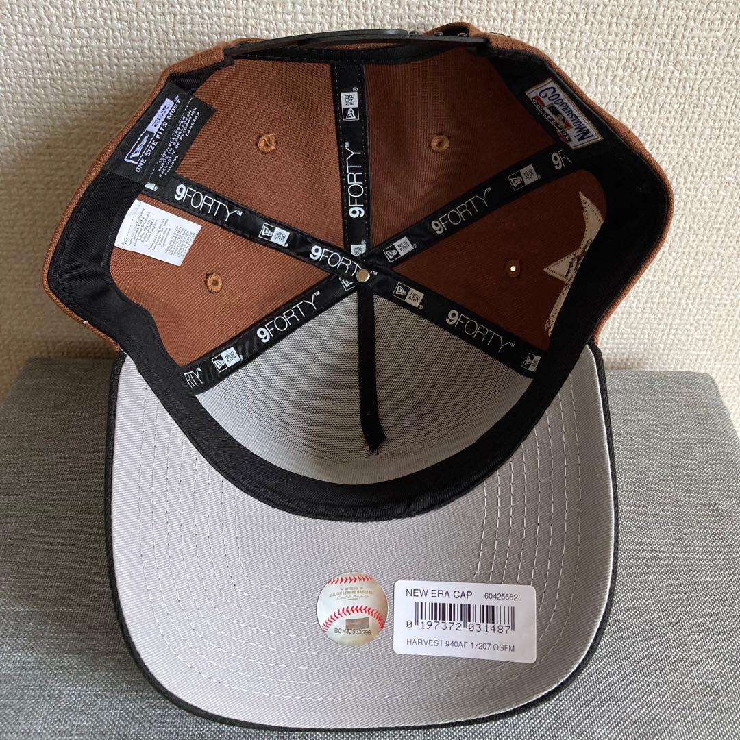 【海外限定】ニューエラ サンディエゴパドレス 9FORTY Aフレーム ブラウン