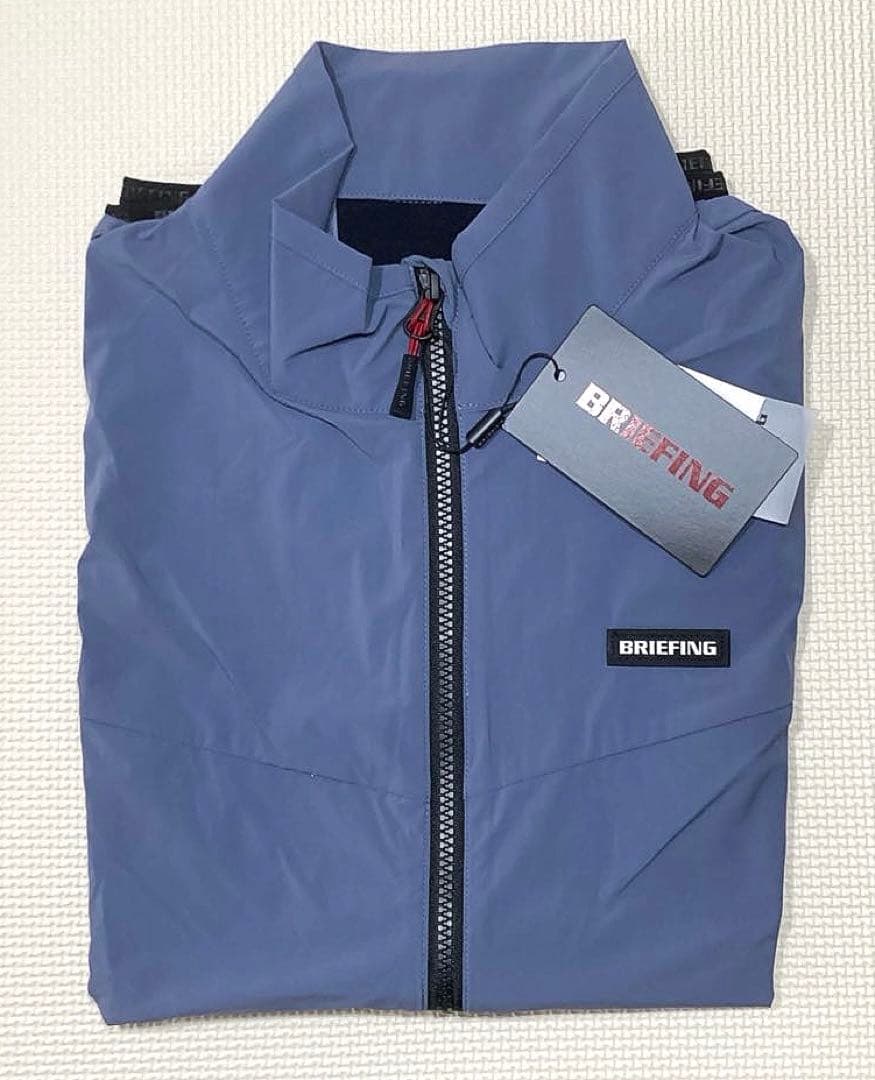 BRIEFING GOLF MS WIND VEST（GRAY／M）